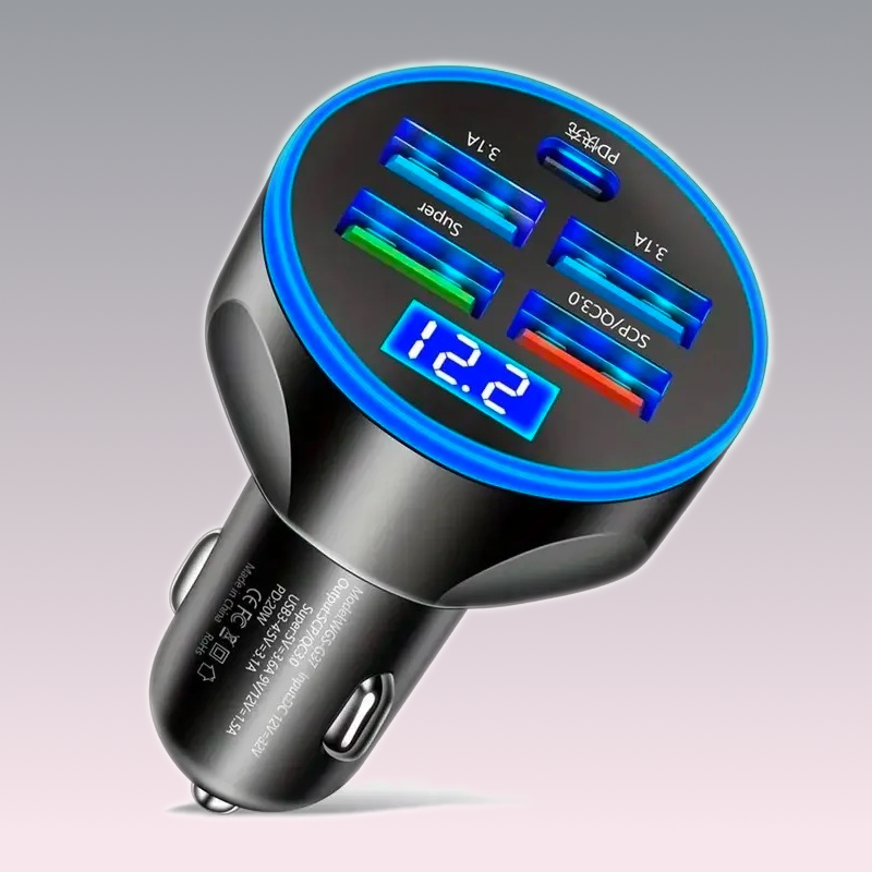 RapidChargePRO - USB CAR CHARGER