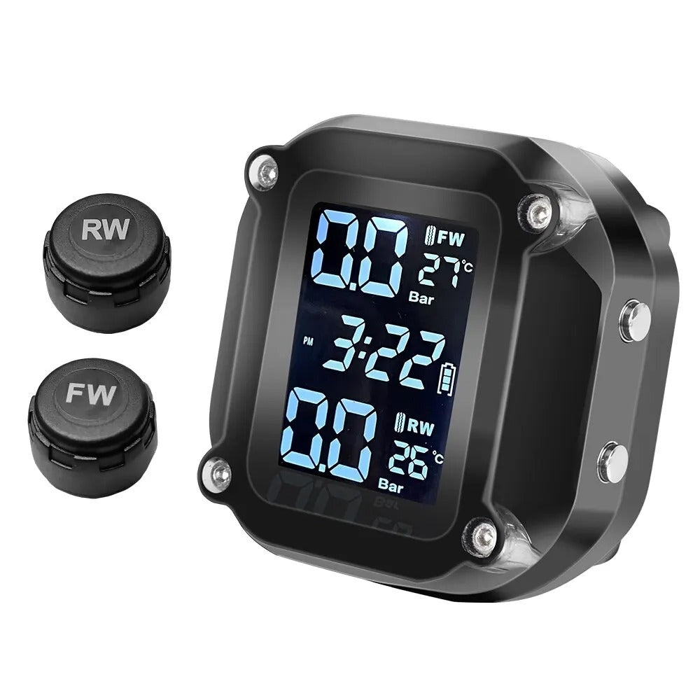Pressure Guard Moto™- Motorcycle Tire Monitoring System