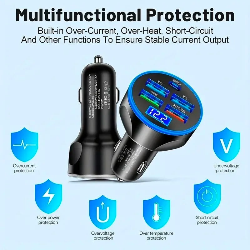 RapidChargePRO - USB CAR CHARGER