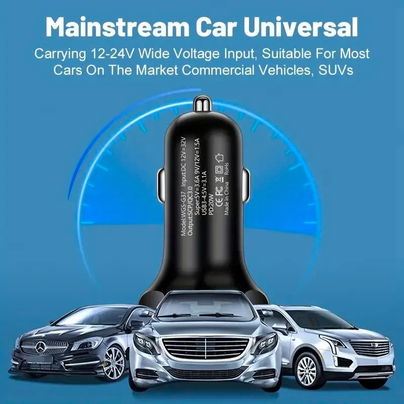 RapidChargePRO - USB CAR CHARGER