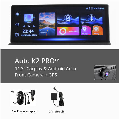 AUTO K2 PRO™ - WIRELESS CARPLAY & ANDROID CAR DVR INFOTAINMENT