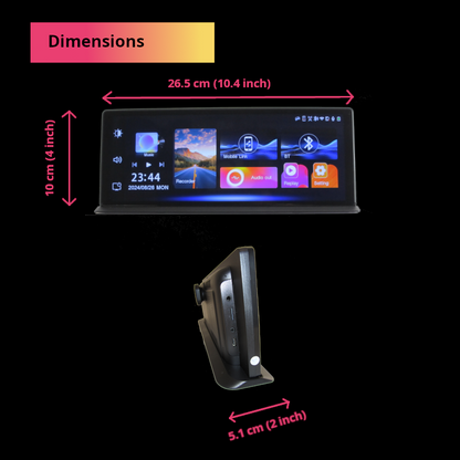 AUTO K2 PRO™ - WIRELESS CARPLAY & ANDROID CAR DVR INFOTAINMENT