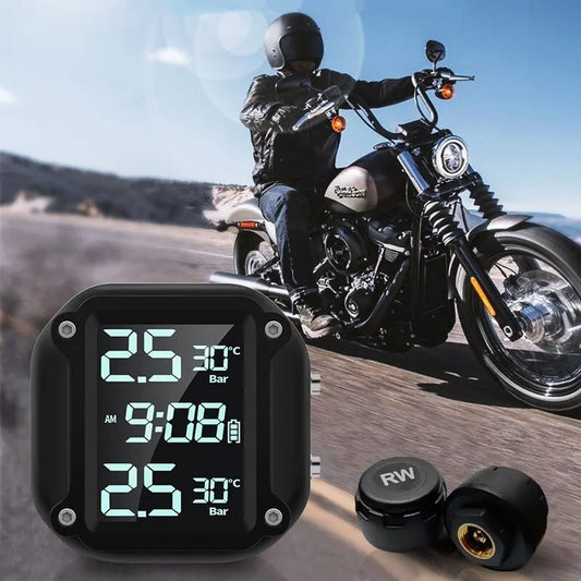 Pressure Guard Moto™- Motorcycle Tire Monitoring System