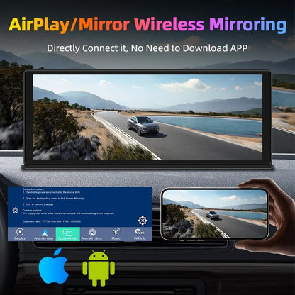 AUTO K2 PRO™ - WIRELESS CARPLAY & ANDROID CAR DVR INFOTAINMENT